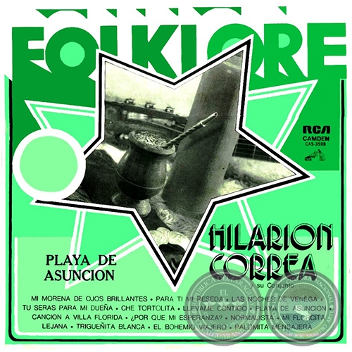 PLAYA DE ASUNCIÓN - HILARIÓN CORREA Y SU CONJUNTO - Año 1979